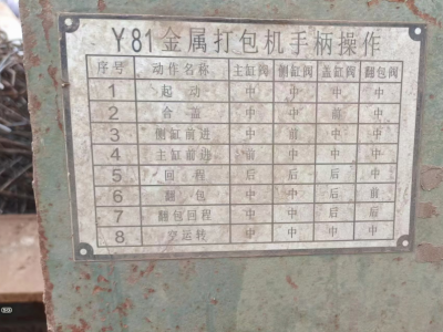 1400/900八角，300噸打包機圖5